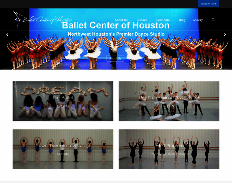 Balletcenterofhouston.com thumbnail