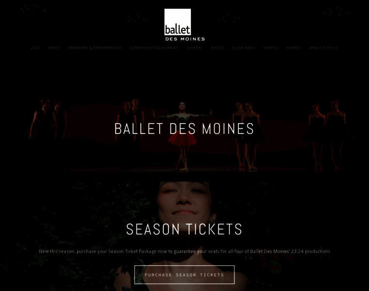 Balletdesmoines.org thumbnail