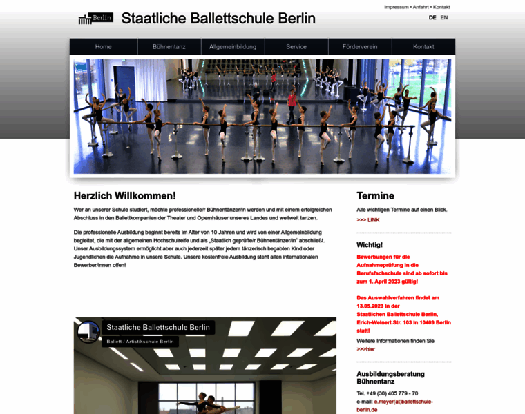 Ballettschule-berlin.de thumbnail