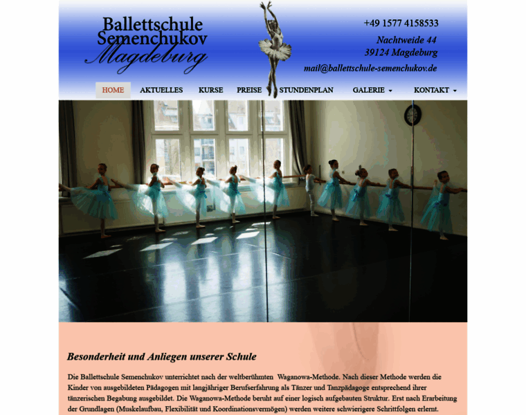 Ballettschule-semenchukov.de thumbnail