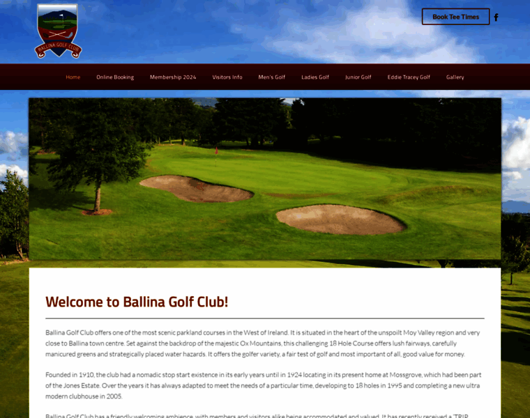 Ballina-golf.com thumbnail