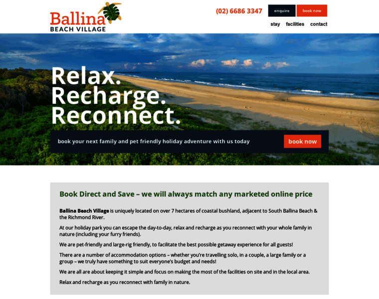 Ballinabeachvillage.com.au thumbnail