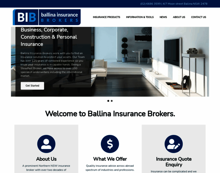 Ballinainsurance.com.au thumbnail