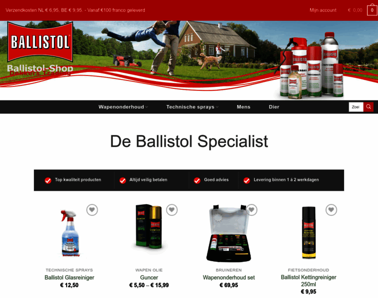 Ballistol-shop.nl thumbnail