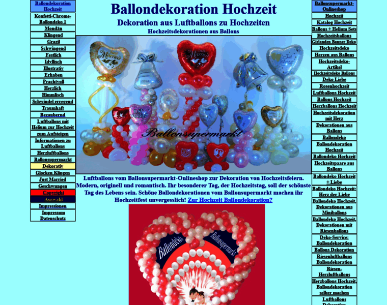Ballondekoration-hochzeit.de thumbnail