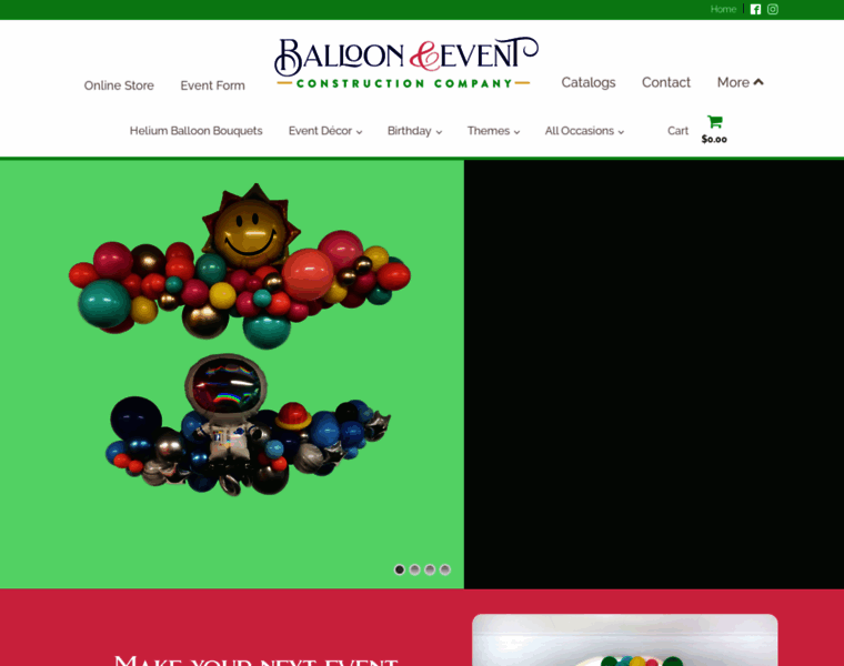 Balloonandevents.com thumbnail