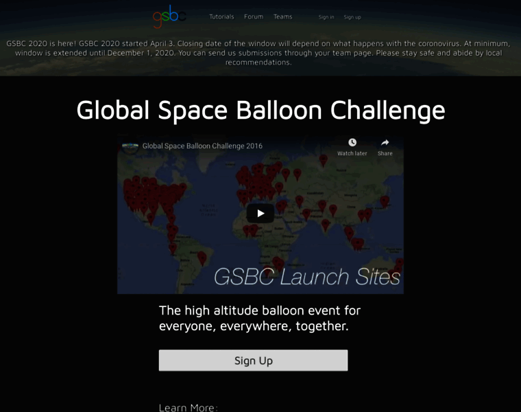 Balloonchallenge.org thumbnail
