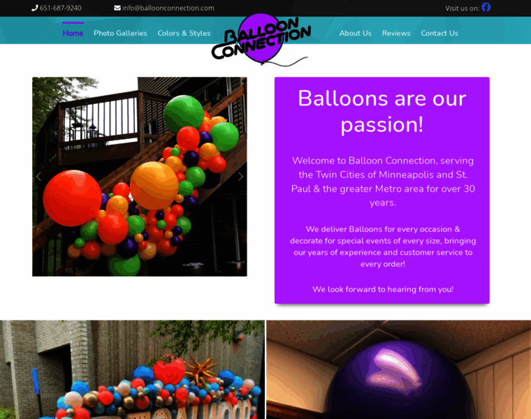 Balloonconnection.com thumbnail