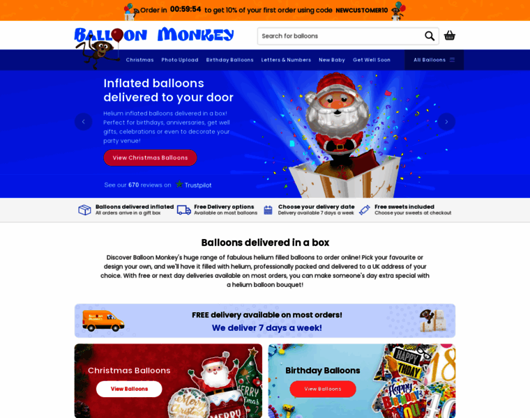 Balloonmonkey.co.uk thumbnail