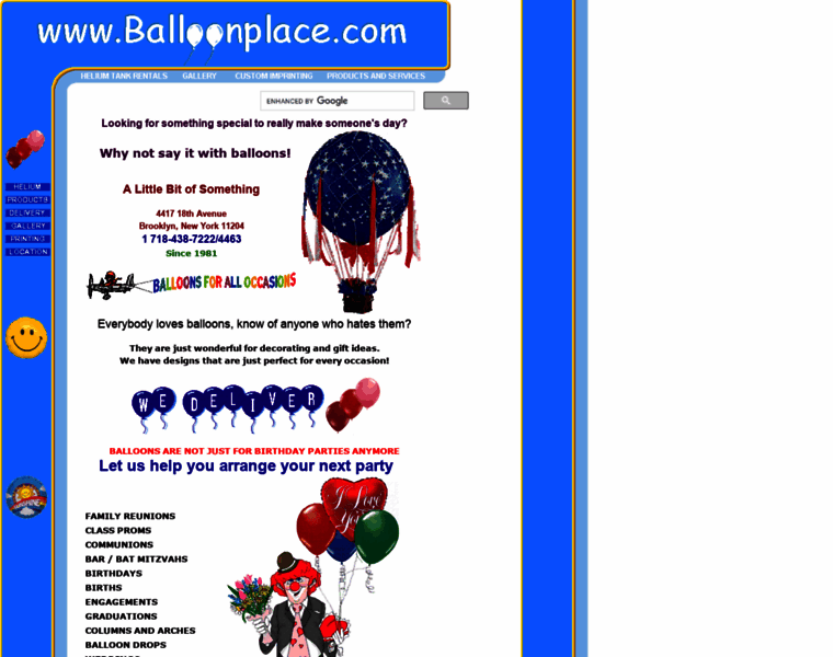 Balloonplace.com thumbnail