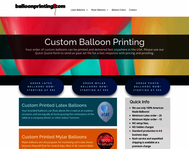 Balloonprinting.com thumbnail