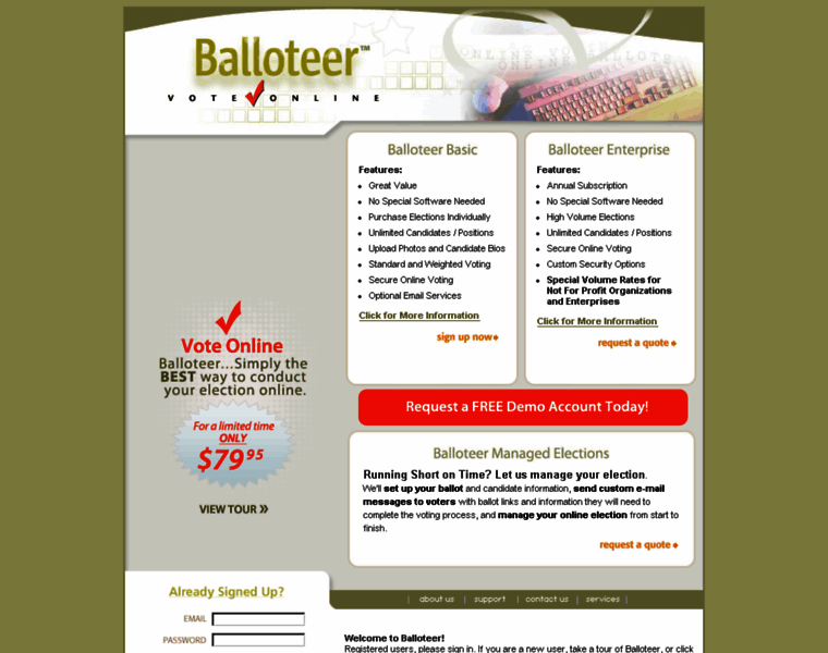 Balloteer.com thumbnail