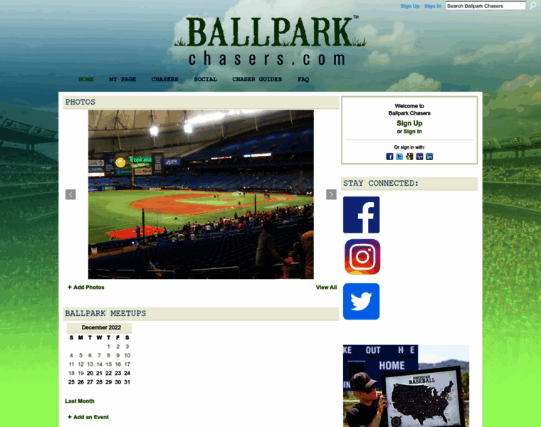 Ballparkchasers.com thumbnail