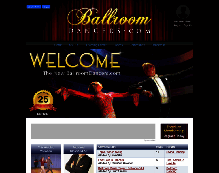 Ballroomdancers.com thumbnail