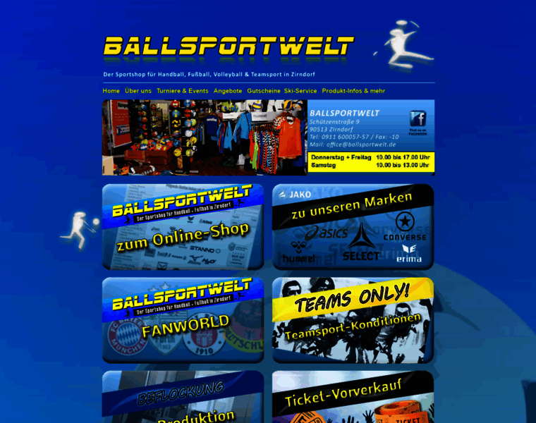 Ballsportwelt.de thumbnail