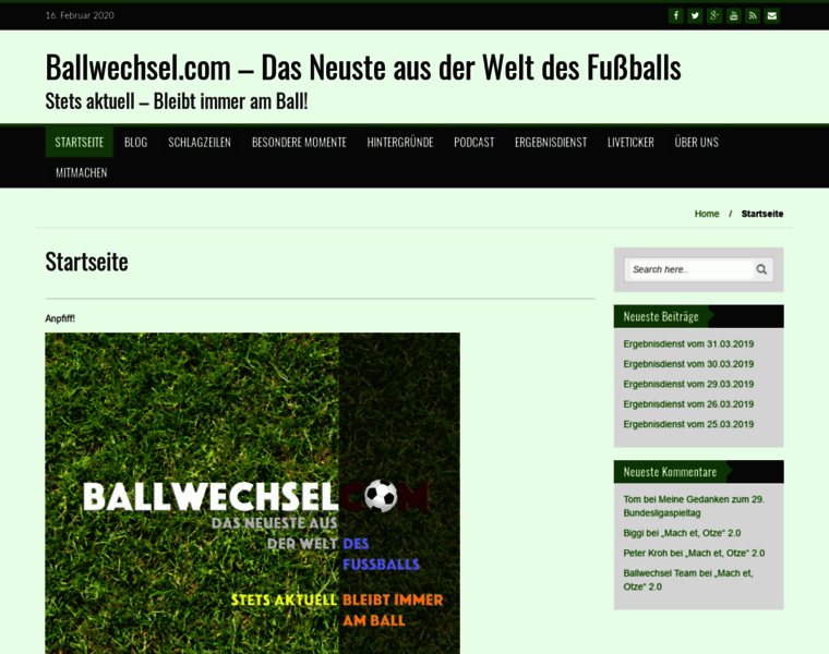 Ballwechsel.com thumbnail