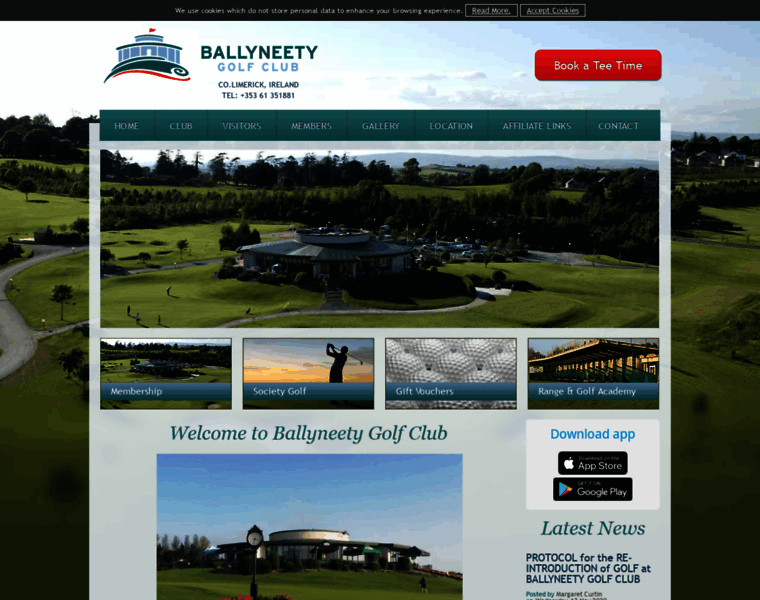 Ballyneetygolfclub.com thumbnail