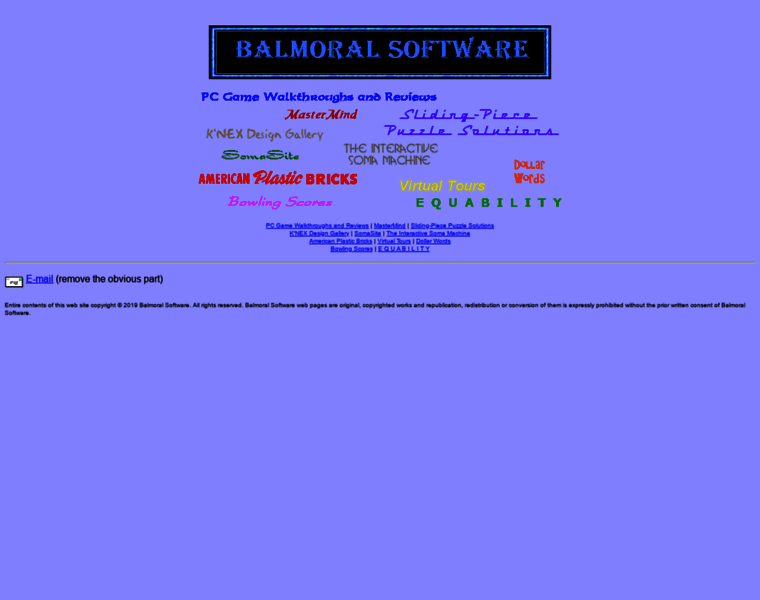 Balmoralsoftware.com thumbnail