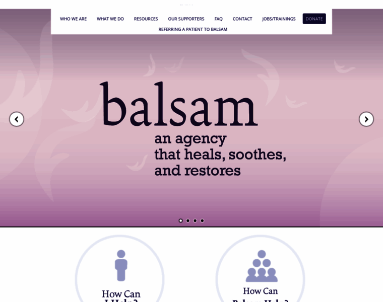 Balsam-lb.org thumbnail