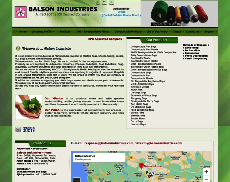 Balsonindustries.com thumbnail Balsonindustries.com thumbnail