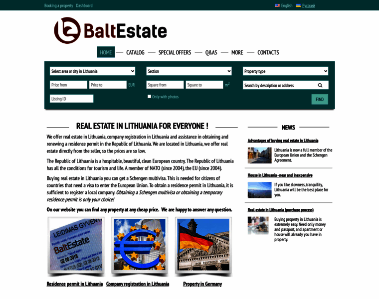Baltestate.com thumbnail
