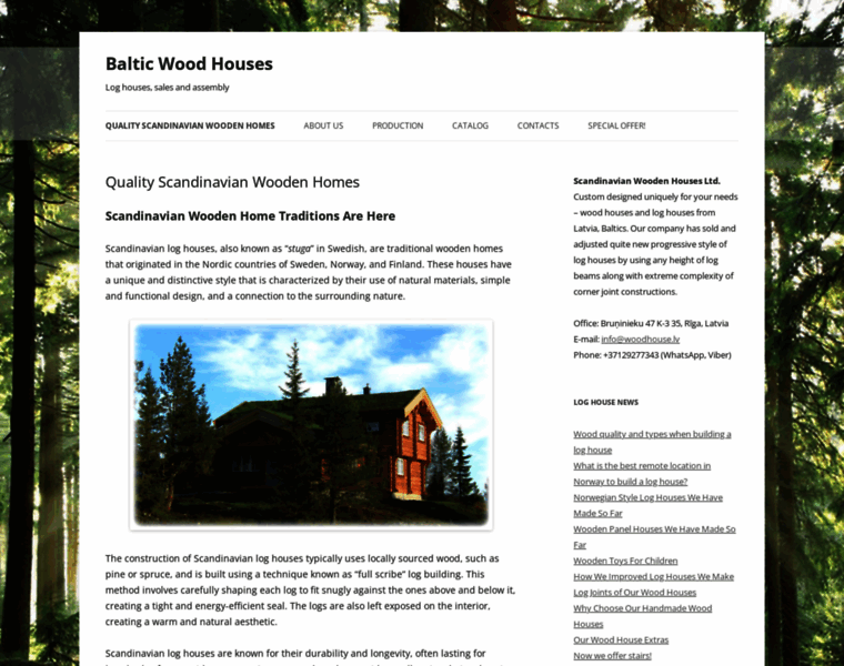 Balticwoodhouse.com thumbnail