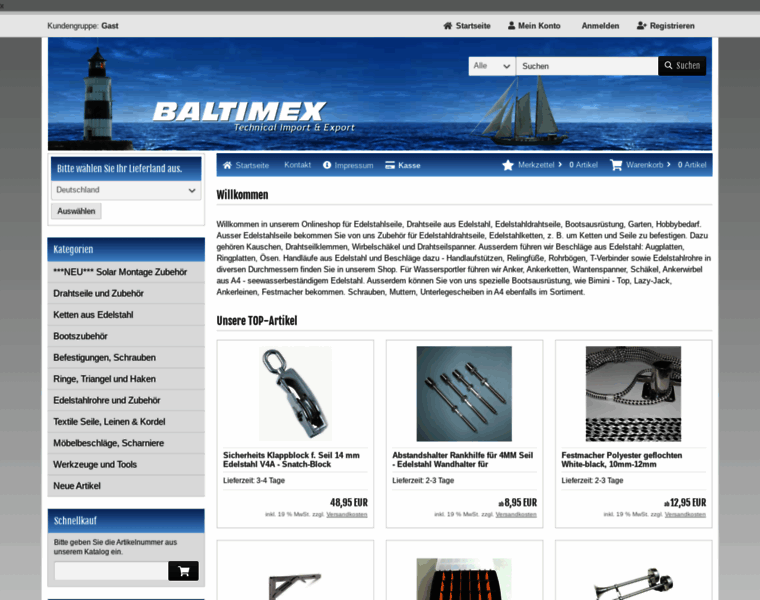Baltimex.de thumbnail