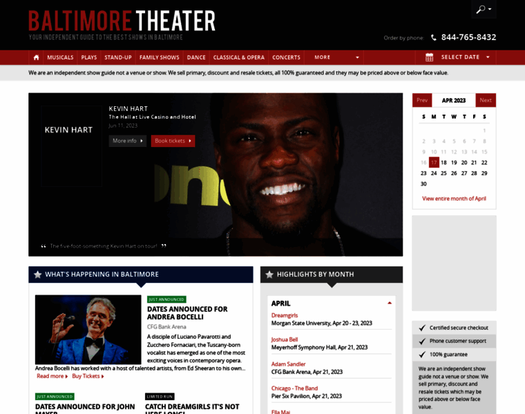 Baltimore-theater.com thumbnail