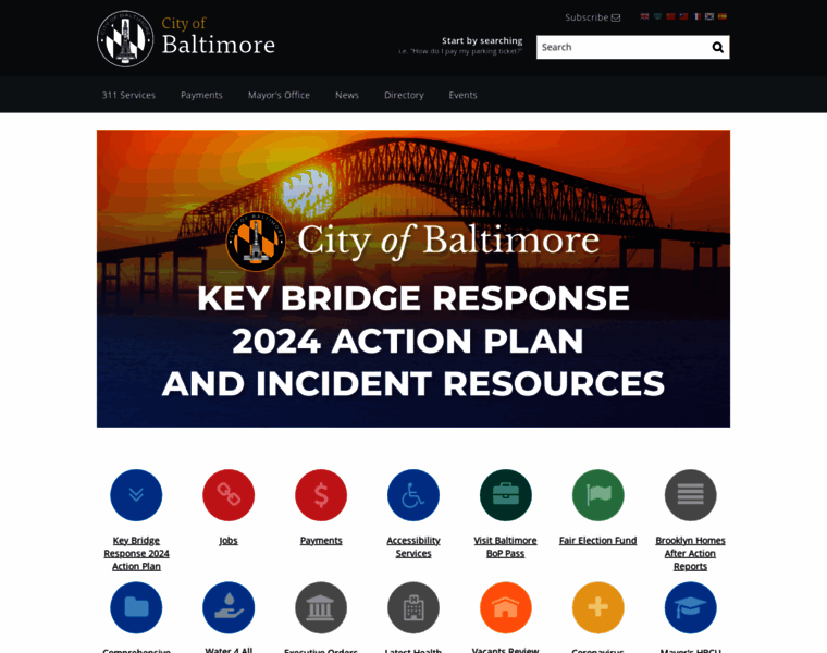 Baltimorecity.gov thumbnail