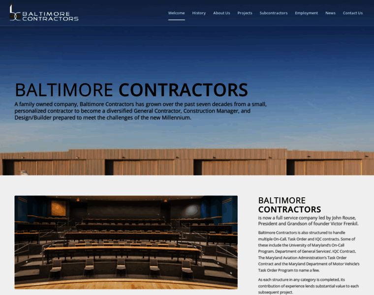 Baltimorecontractors.com thumbnail