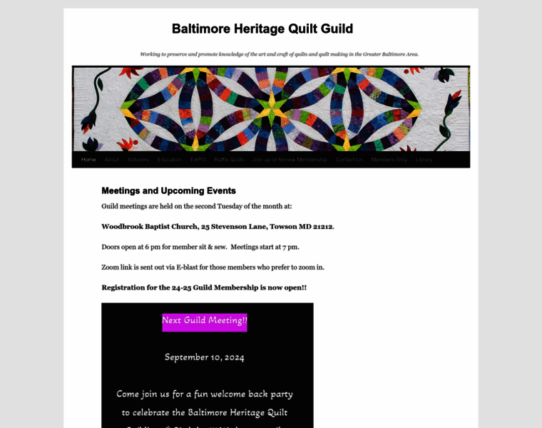 Baltimorequilters.com thumbnail Baltimorequilters.com thumbnail