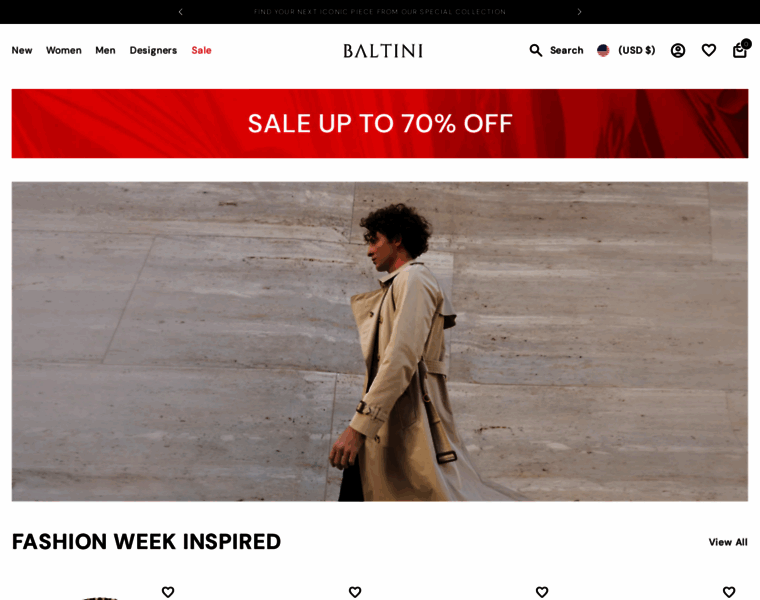 Baltini.com thumbnail
