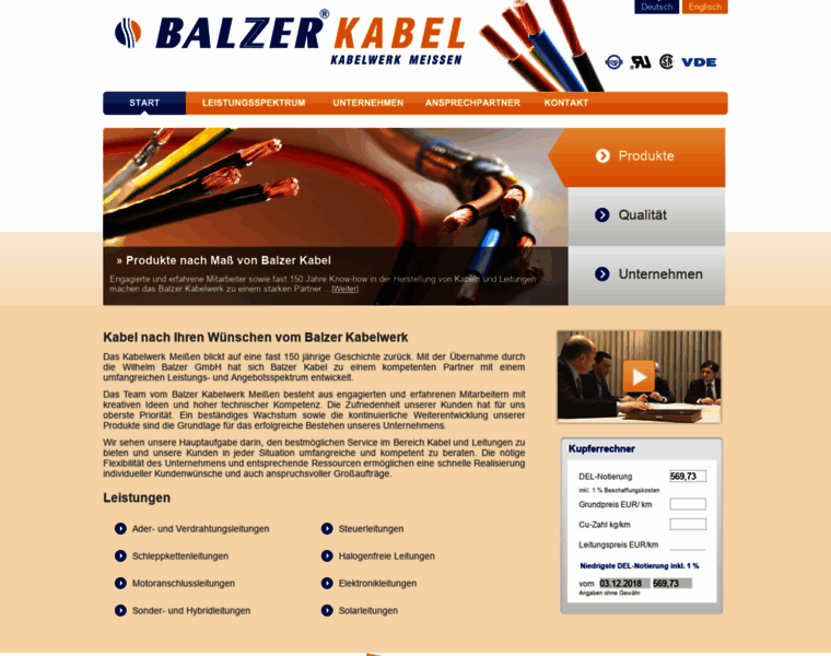 Balzer-kabel.de thumbnail