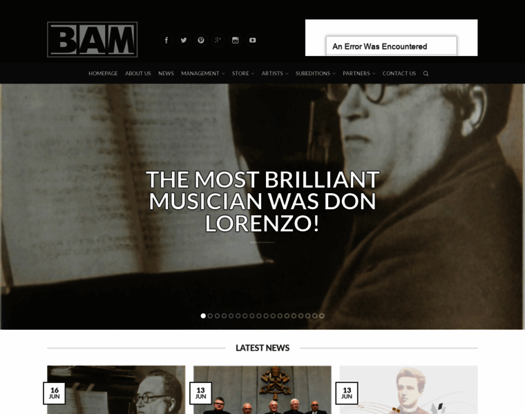 Bam-music.org thumbnail