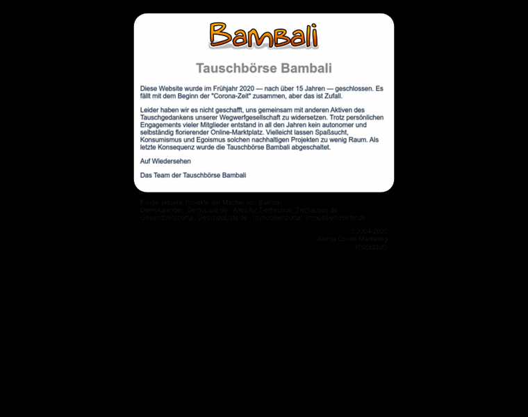 Bambali.net thumbnail