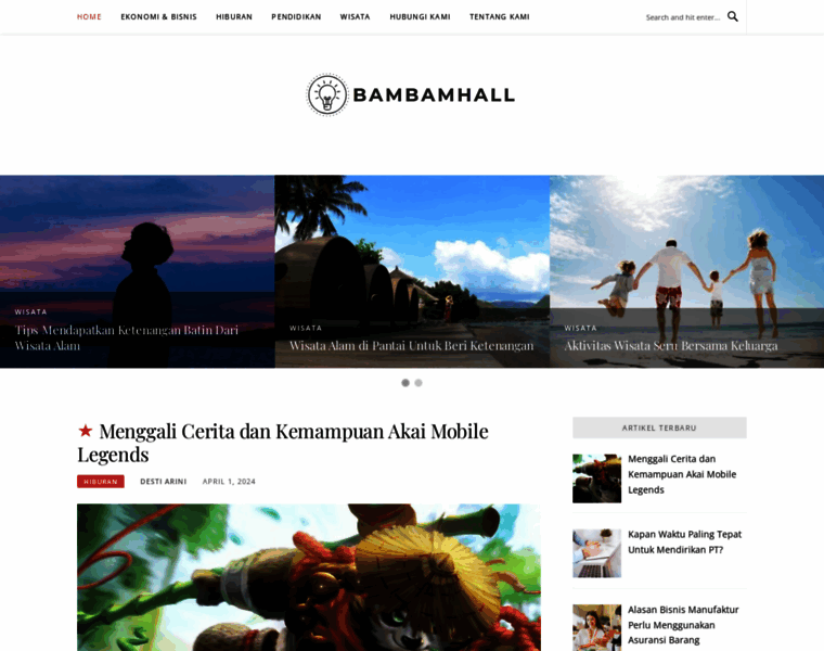 Bambamhall.com thumbnail