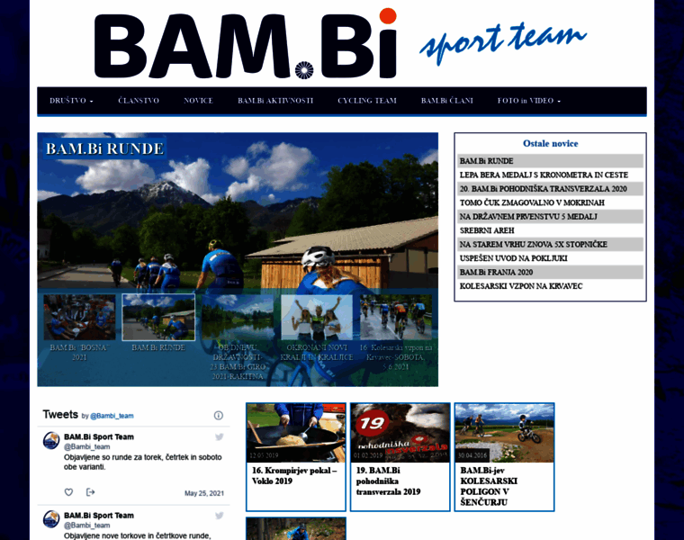 Bambi-sport.si thumbnail