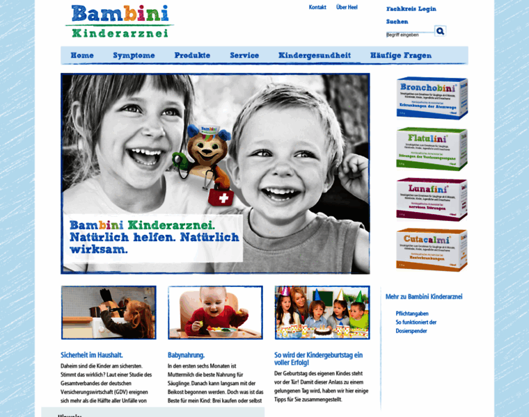 Bambini-kinderarznei.de thumbnail
