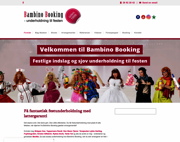 Bambino-booking.dk thumbnail