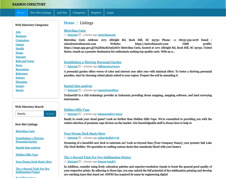 Bamboo-directory.com thumbnail Bamboo-directory.com thumbnail
