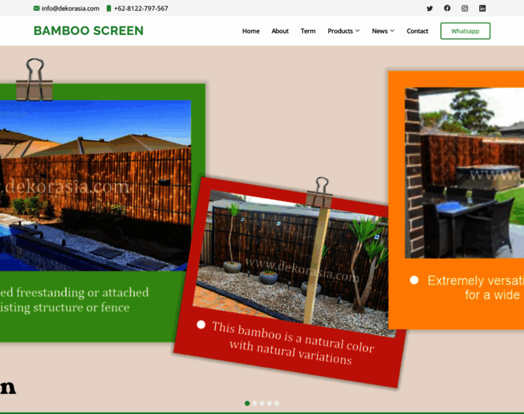 Bamboo-screens.com thumbnail