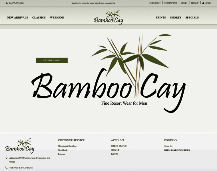 Bamboocay.com thumbnail