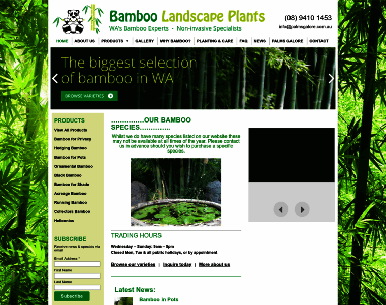 Bamboowa.com.au thumbnail