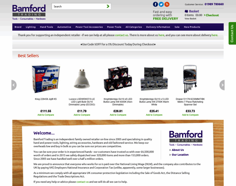 Bamfordtrading.co.uk thumbnail