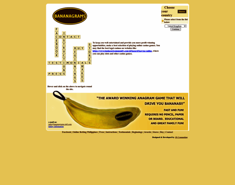Bananagrams-intl.com thumbnail