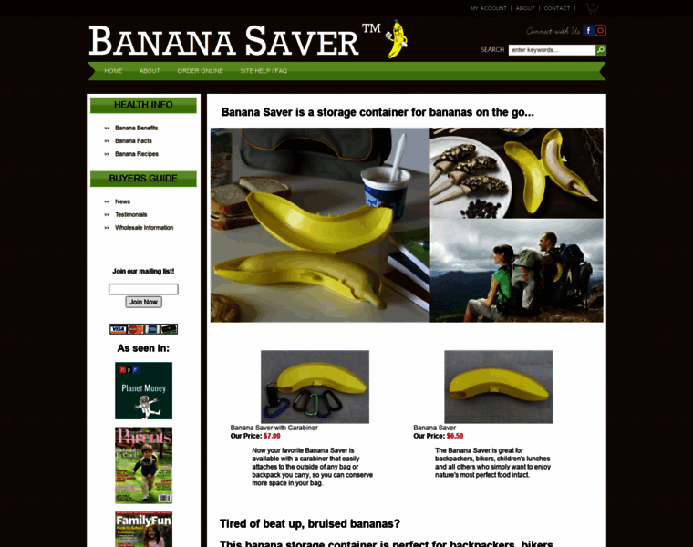 Bananasaver.com thumbnail
