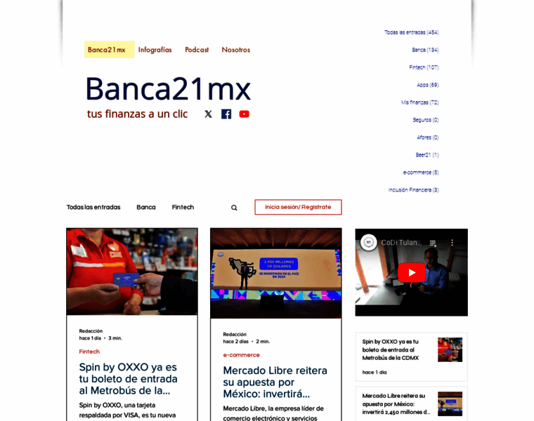 Banca21mx.com thumbnail