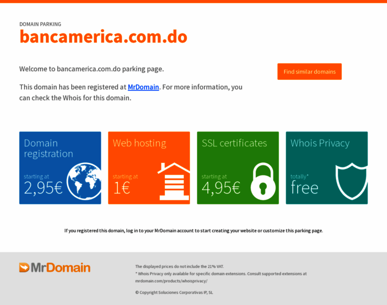 Bancamerica.com.do thumbnail