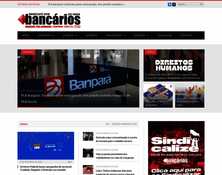 Bancariospa.org.br thumbnail