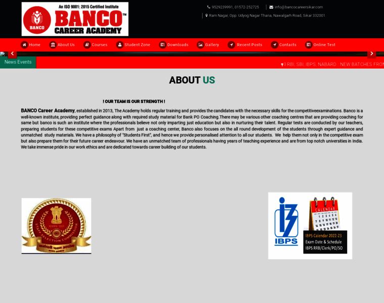 Bancocareersikar.com thumbnail